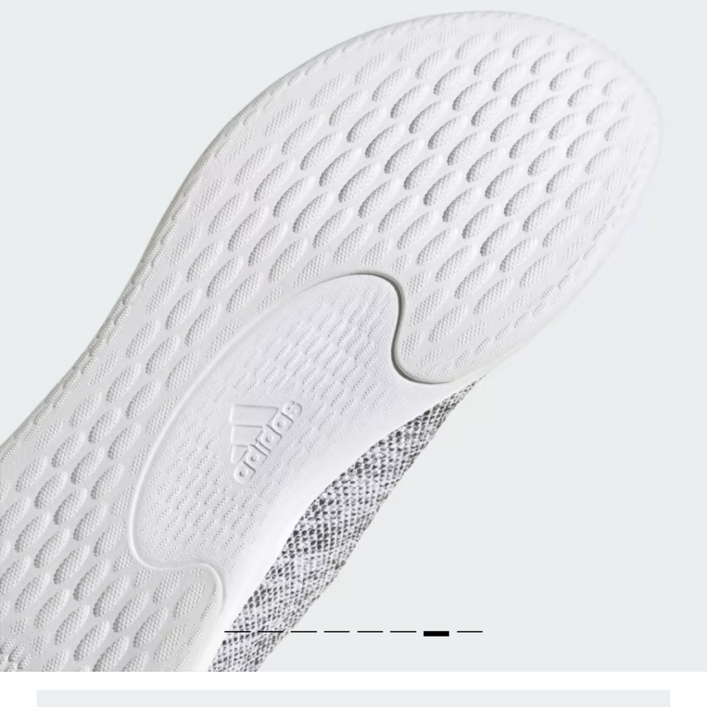 New In Box Adidas Cloudfoam Pure SPW Sneakers, Cloud White/Core Black - Picture 8 of 12